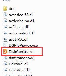 Screenshots of Diskgenius Professional Edition