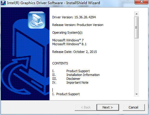 Intel HD Graphics core graphics driver download