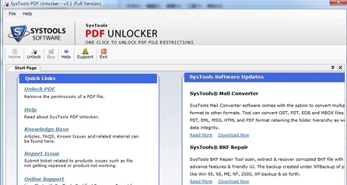 PDF Unlocker screenshot