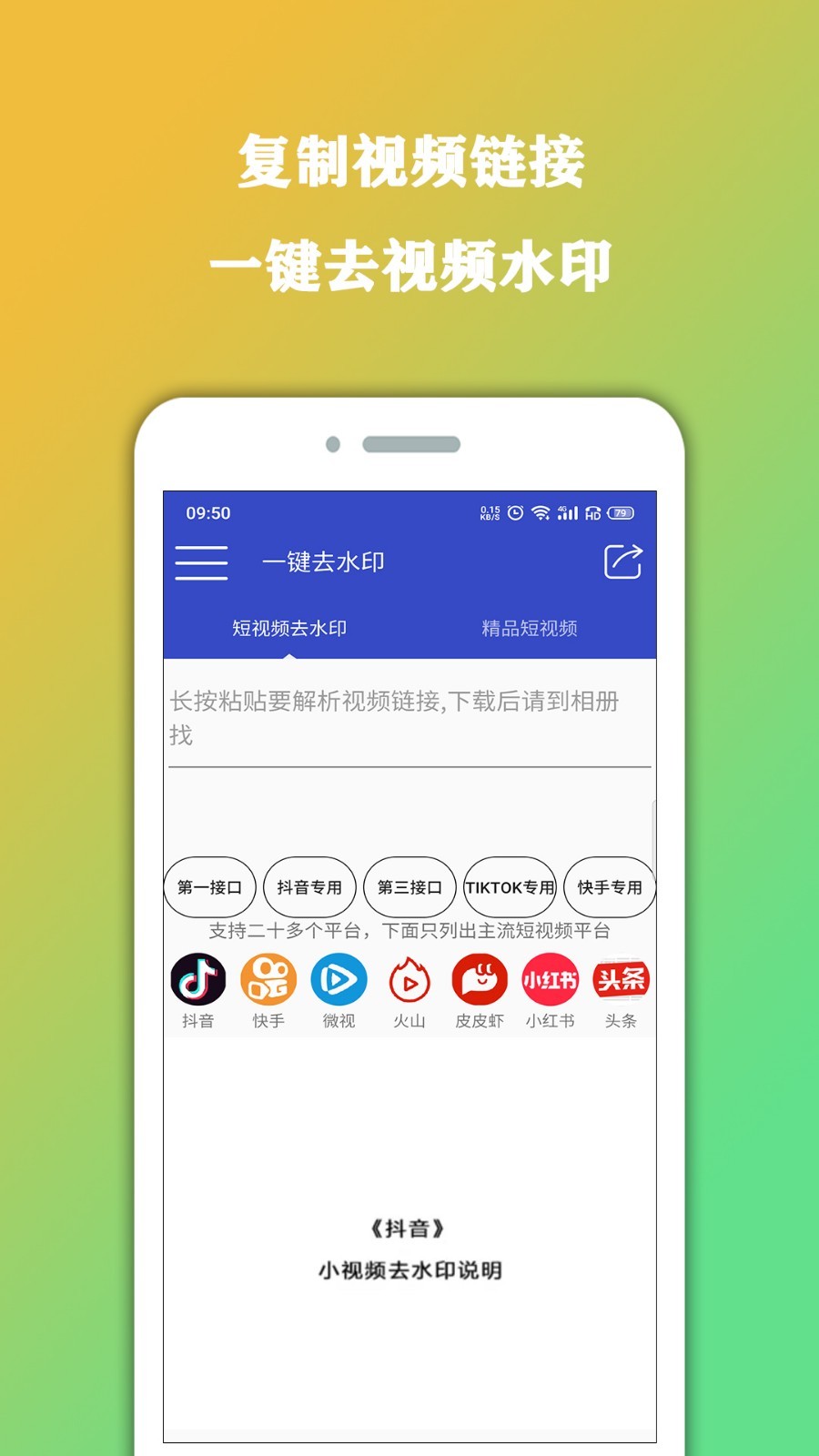 Video watermark removal screenshot