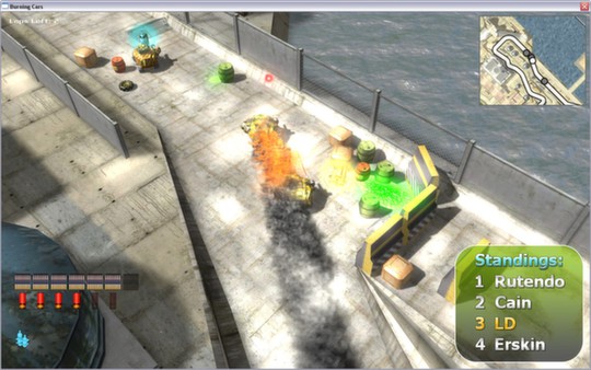 Screenshot of Burning Challenges