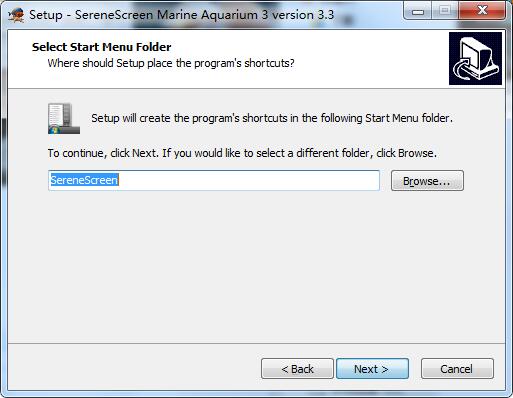 Tropical fish screensaver screenshot
