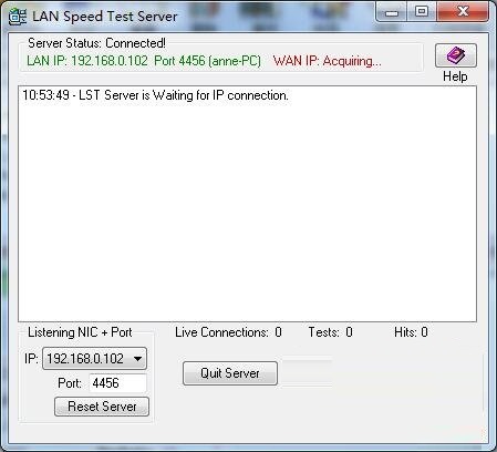 lan speed test (LAN speed test tool) v3.4 Green Free Edition