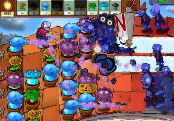 Screenshot of Plants War Zombies