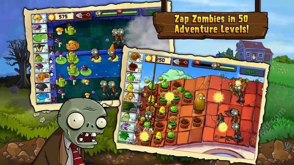 Plants vs. Zombies 1 beta version screenshots