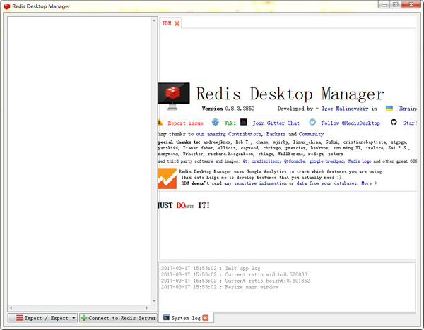 redis client screenshot