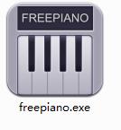 Screenshot of FreePiano keyboard sheet music