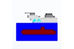 Submarine War (classic stand-alone mini-game) first LOGO