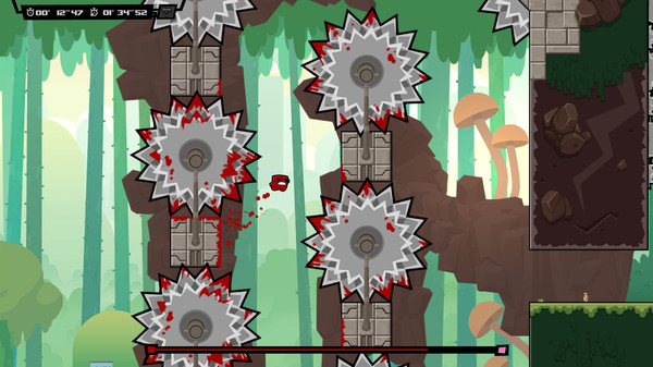 Super Meat Boy: No End Screenshots