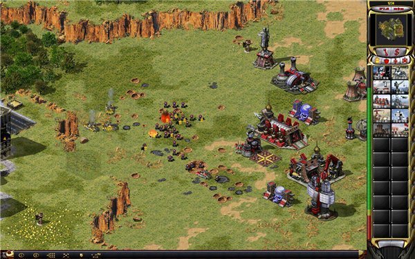 Screenshot of the Red Alert Battle Network battle platform