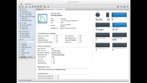 MySQL Workbench For Mac screenshot