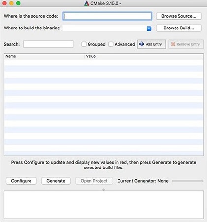 CMake For Mac screenshot