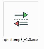 Screenshot of qmc0 mp3 conversion tool