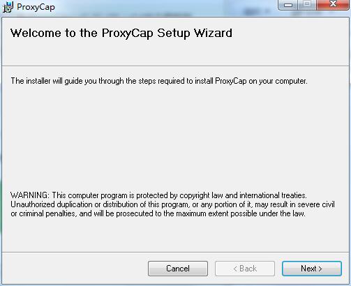proxycap screenshot
