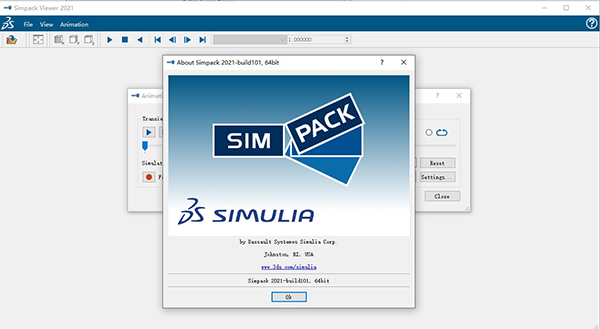 Simpack screenshot