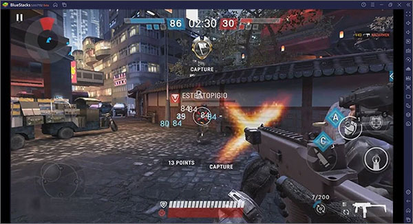 Screenshots of BlueStack International Version