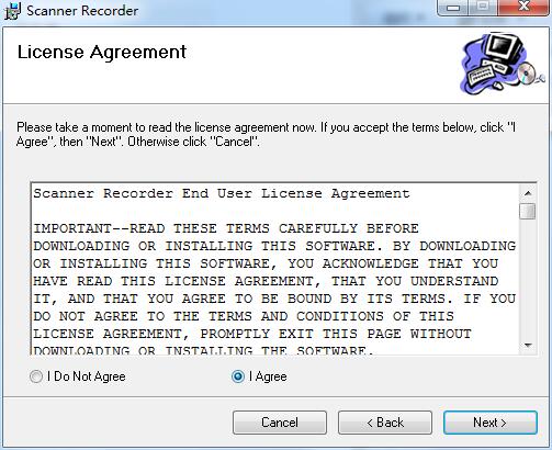 Internal recording screenshot