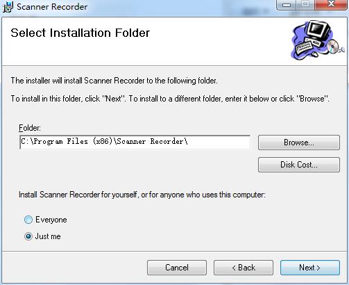 Internal recording screenshot