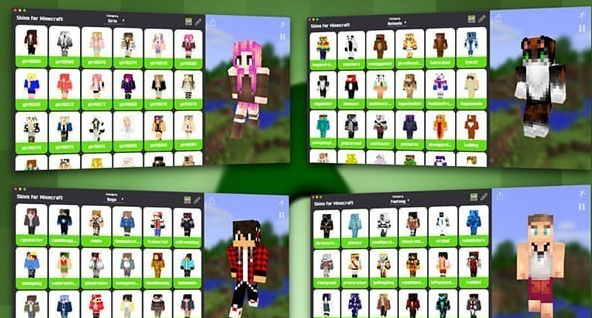 Minecraft skin maker Mac screenshots