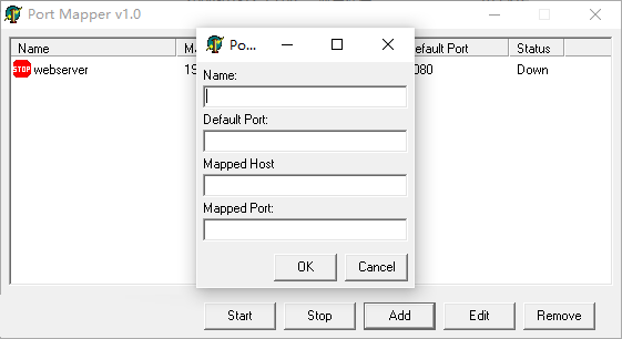 Port mapping tool Mac screenshot