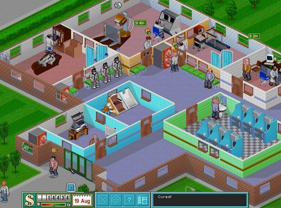 Screenshot of theme hospital