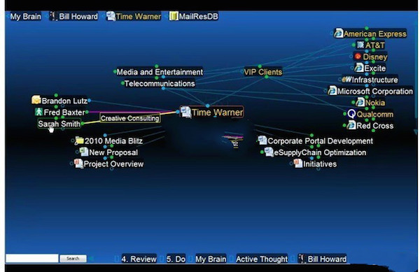 Thebrain for mac screenshot