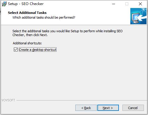 Screenshot of SEO analysis tool