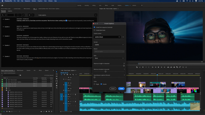 Adobe Premiere Pro 2021 Mac screenshots