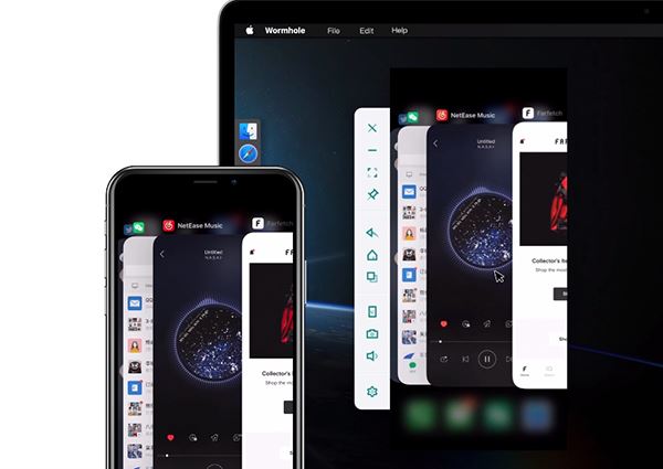 Wormhole Mac screenshot