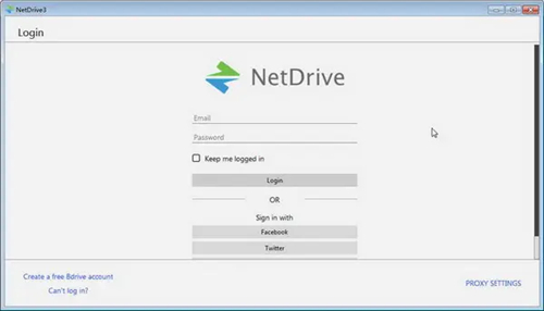 NetDrive Mac screenshot