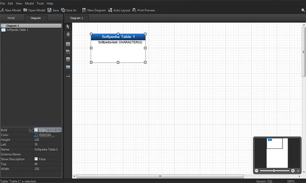 Navicat Data Modeler Mac screenshot