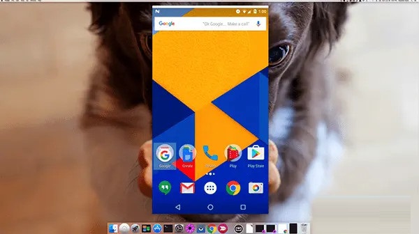 vysor MAC screenshot