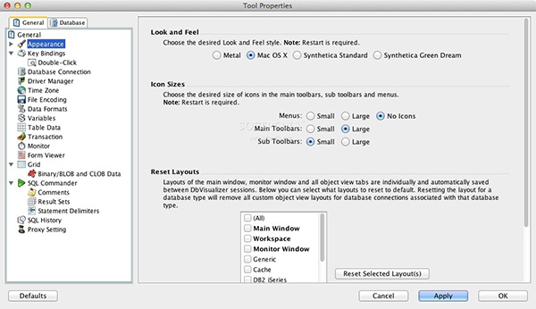 DbVisualizer Pro Mac screenshots