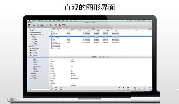 Navicat for Oracle MAC screenshot