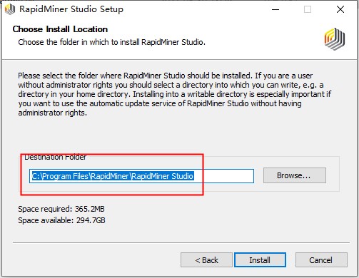 RapidMiner screenshot