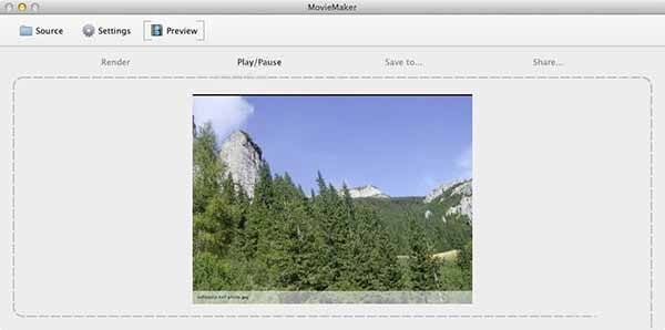 MovieMaker MAC screenshots