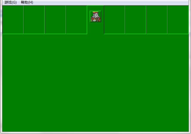 Screenshot of Solitaire card