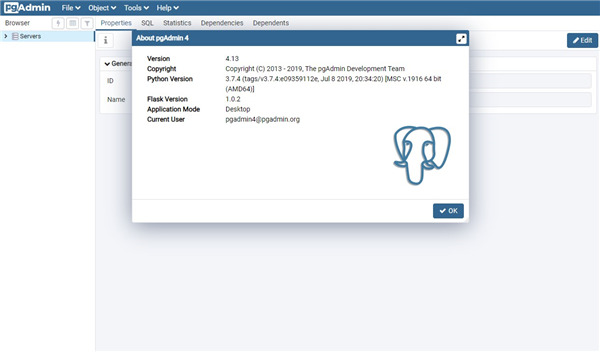 PostgreSQL (64-bit) screenshot
