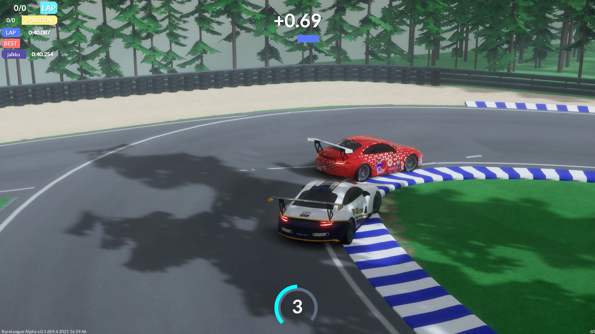 Screenshot of Racing Alliance