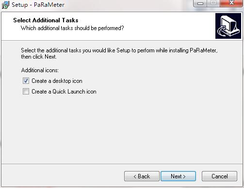 Screenshot of PaRaMeter