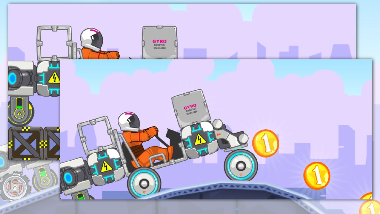 Crazy racing online using the web version