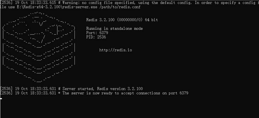 Redis screenshot