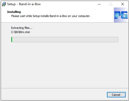 Screenshot of Band in A Box