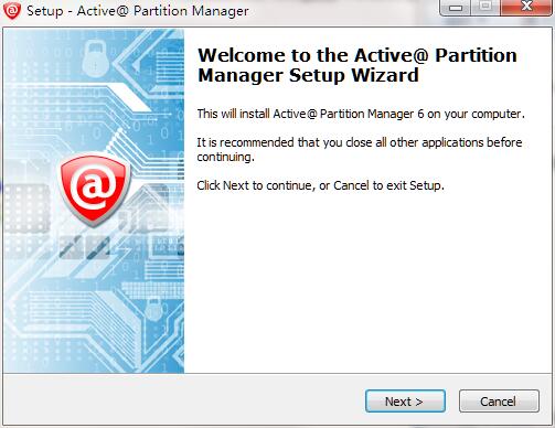 Active@ Partition Manager screenshot