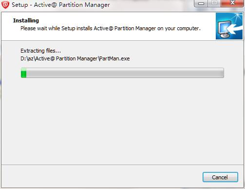 Active@ Partition Manager screenshot