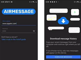 AirMessage Mac screenshots