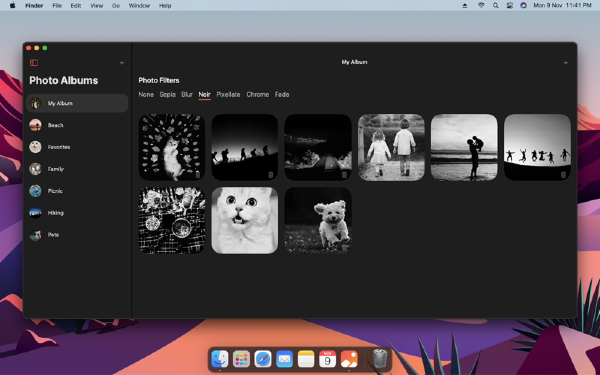 Photo Widget Mac screenshots