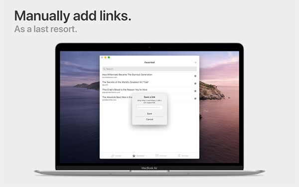 Read Later Mac screenshot
