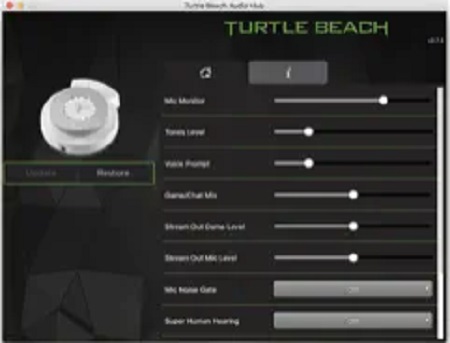 Turtle Beach Audio Hub Mac screenshot