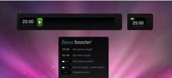 focus booster Mac screenshot